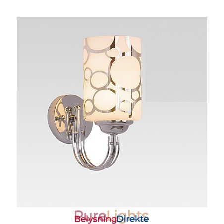 Metallisk Moderne, Moderne Innfelt Og Takmontert Lampe Med Vegglampe