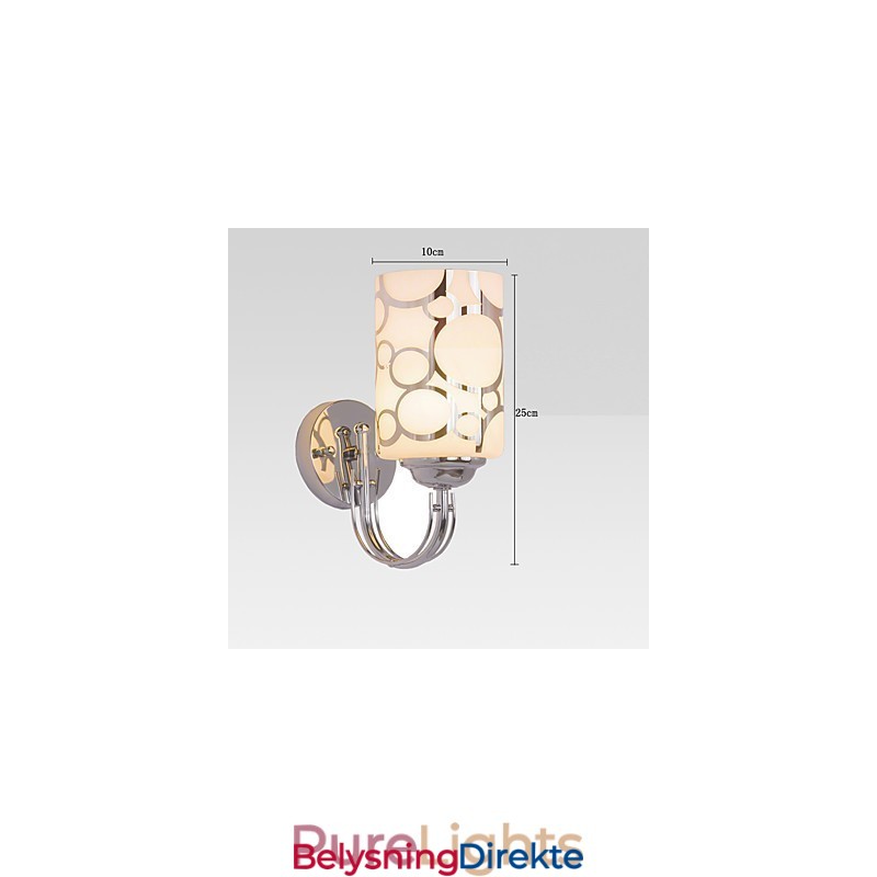 Metallisk Moderne, Moderne Innfelt Og Takmontert Lampe Med Vegglampe