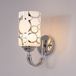 Metallisk Moderne, Moderne Innfelt Og Takmontert Lampe Med Vegglampe