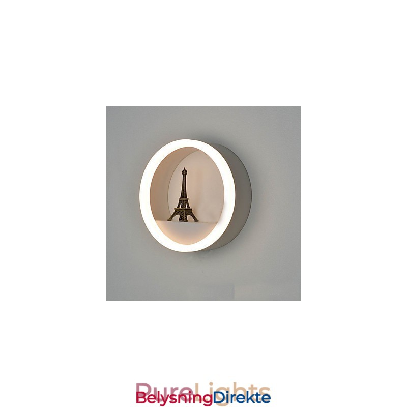 Integrert Moderne Samtidskunstnerisk Moderne Samtidsmalerifunksjon For Omgivende Lysvegglamper