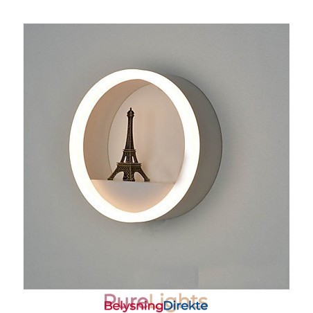 Integrert Moderne Samtidskunstnerisk Moderne Samtidsmalerifunksjon For Omgivende Lysvegglamper