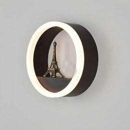 Integrert Moderne Samtidskunstnerisk Moderne Samtidsmalerifunksjon For Omgivende Lysvegglamper