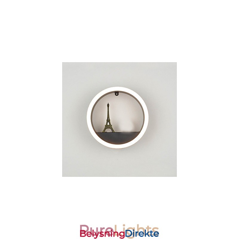 Integrert Moderne Samtidskunstnerisk Moderne Samtidsmalerifunksjon For Omgivende Lysvegglamper