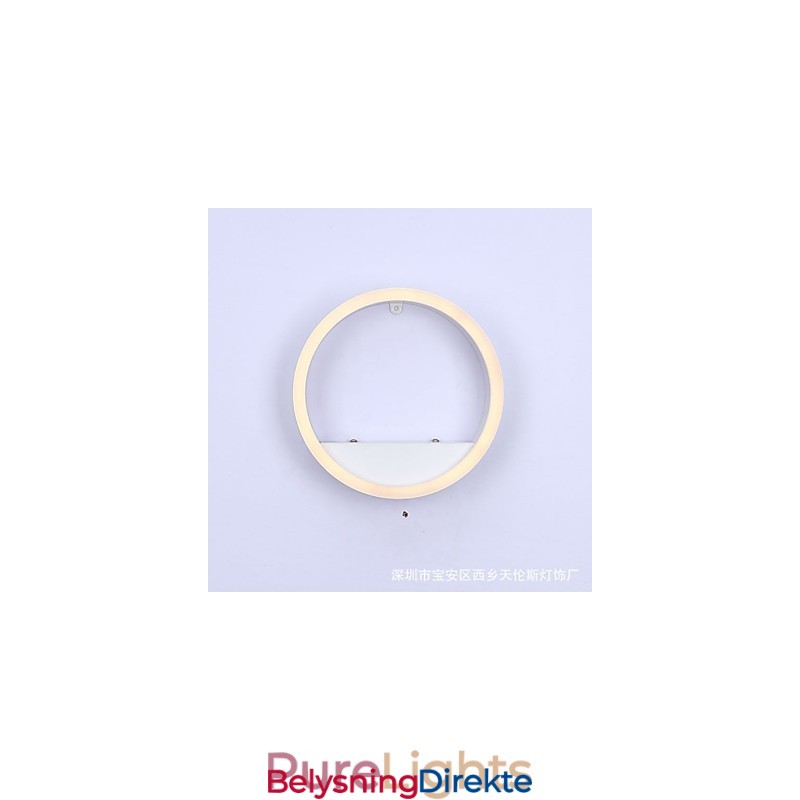 Integrert Moderne Samtidskunstnerisk Moderne Samtidsmalerifunksjon For Omgivende Lysvegglamper