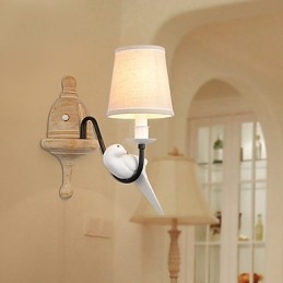 Rustikk Hytte Enkel Vintage-Maleri Omgivelseslys Vegglampe Vegglampe