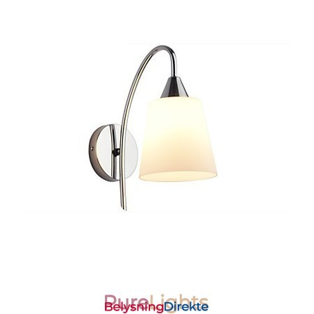 Vegglampe I Glass Vegglampe Metallbase For Vegglampe