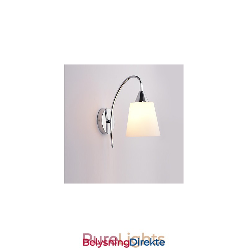 Vegglampe I Glass Vegglampe Metallbase For Vegglampe