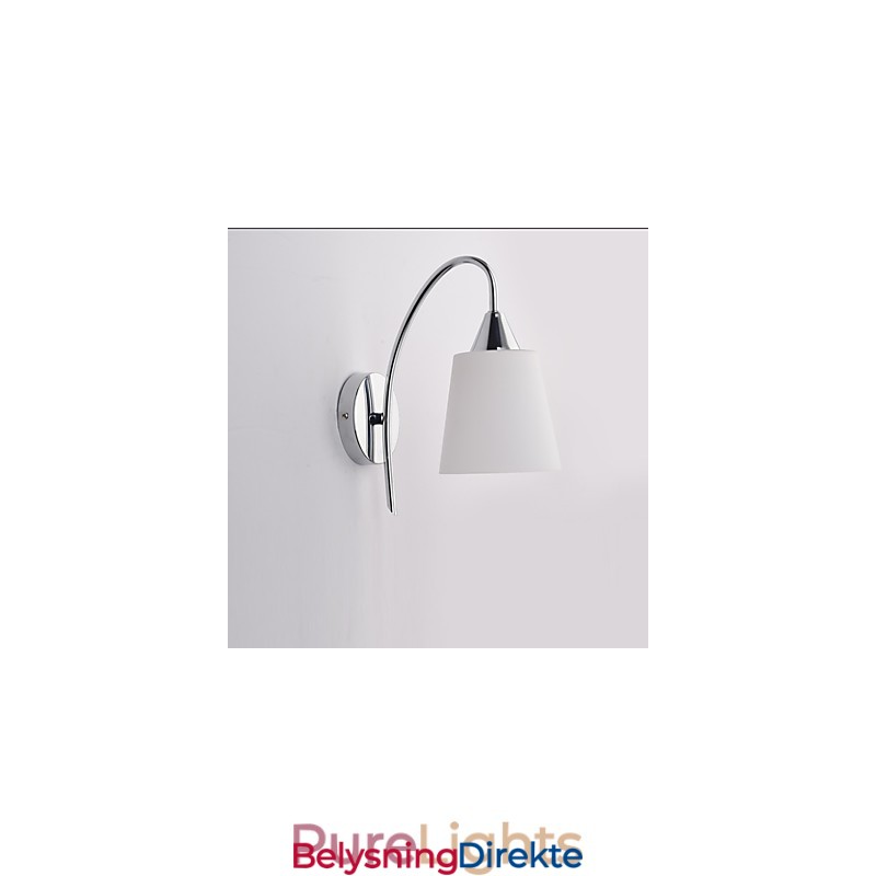 Vegglampe I Glass Vegglampe Metallbase For Vegglampe