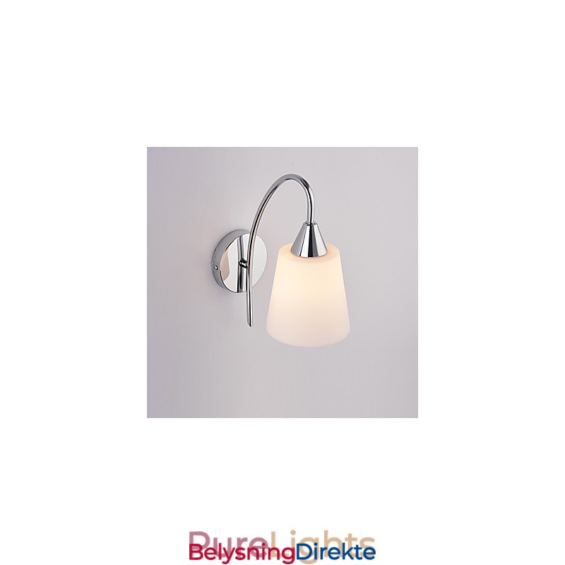 Vegglampe I Glass Vegglampe Metallbase For Vegglampe