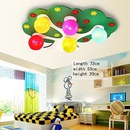 Moderne, Samtidskunstnerisk Tre, Bambus, Innfelt Montering