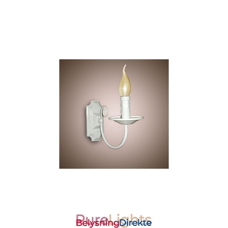 Enkel Moderne Vegglampe Stearinlys Enkelt Hodelampe Korridor Nattbordslampe