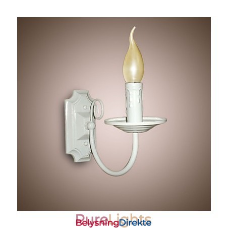 Enkel Moderne Vegglampe Stearinlys Enkelt Hodelampe Korridor Nattbordslampe