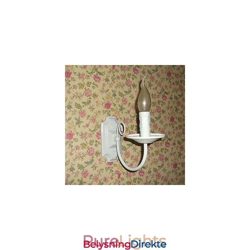 Enkel Moderne Vegglampe Stearinlys Enkelt Hodelampe Korridor Nattbordslampe