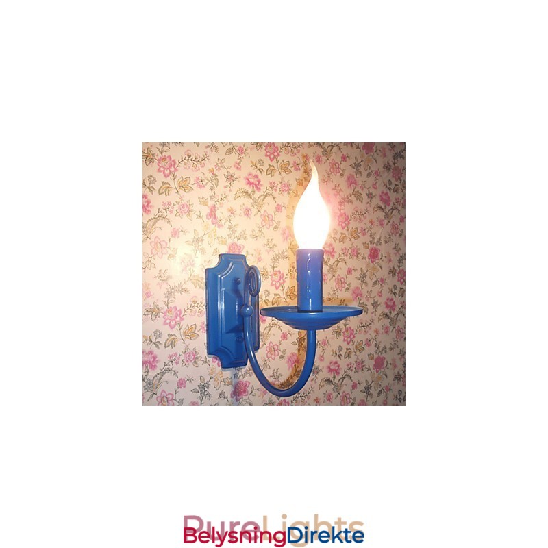 Enkel Moderne Vegglampe Stearinlys Enkelt Hodelampe Korridor Nattbordslampe