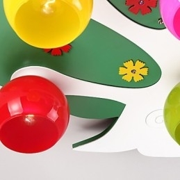 Moderne, Samtidskunstnerisk Tre, Bambus, Innfelt Montering