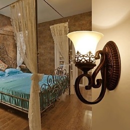 Moderne Samtids Galvanisert Funksjon For Omgivelseslys Vegglampe Vegglampe