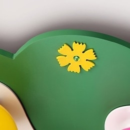 Moderne, Samtidskunstnerisk Tre, Bambus, Innfelt Montering