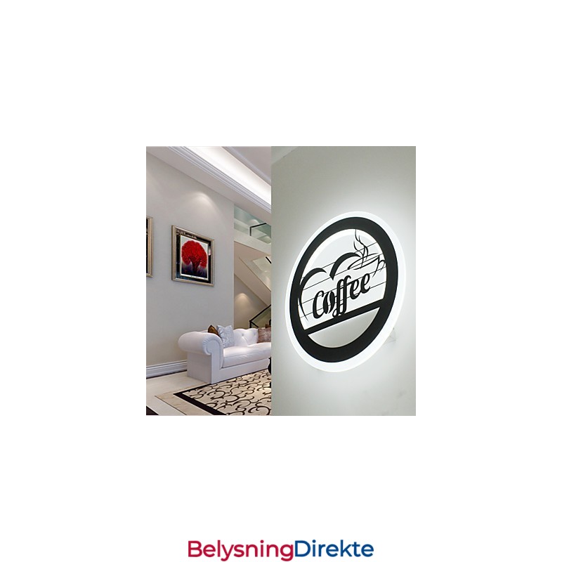 Kreativ Vegglampe Nattbordslampe Korridor Vegglampe Balkonglamper