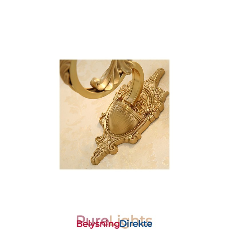 Enkel, Landlig, Tradisjonell, Klassisk Messingfunksjon For Mini-Stil, Opplyst Vegglampe