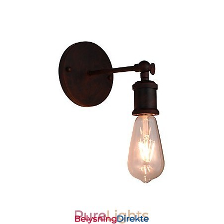 Amerikansk Bar Kafé Restaurant Nattbord Minimalistisk Midtgang Jernholdig Vegglampe