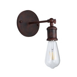 Amerikansk Bar Kafé Restaurant Nattbord Minimalistisk Midtgang Jernholdig Vegglampe