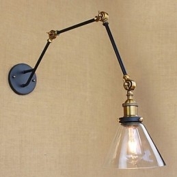 Enkel Vintage Landlig Retro-Maling For Øyebeskyttelse Med Svingarm, Omgivelseslys