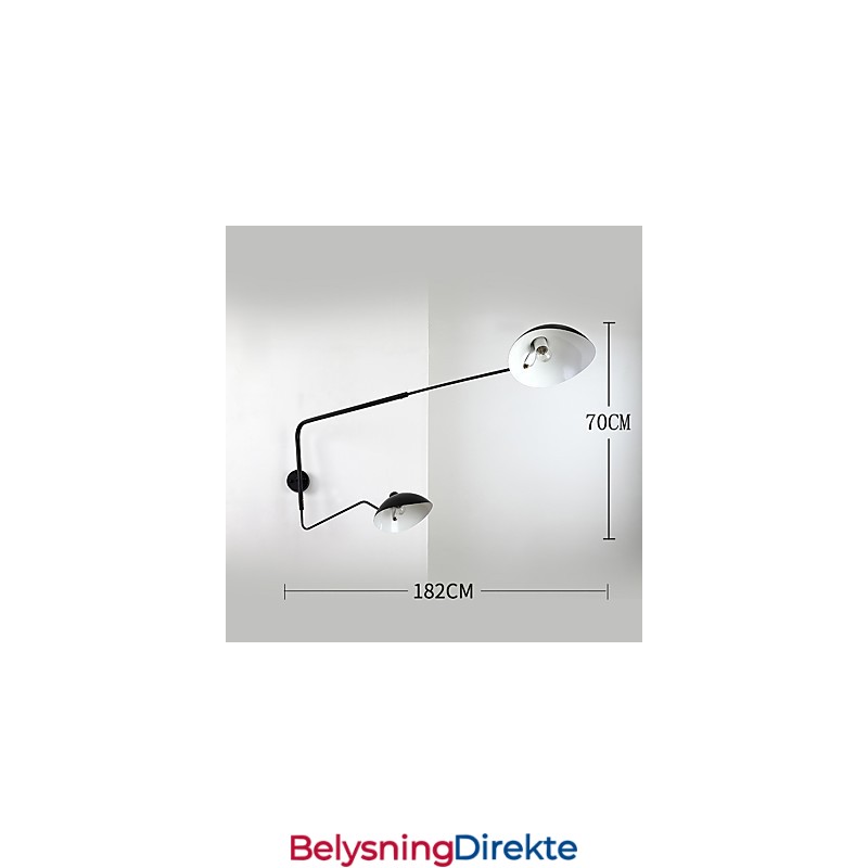 Loft Amerikansk Landlig Industriell Stil Vintage Vegglamper For Soverom Kantinerom Kafferom Og Bar Dekorer Vegglampe