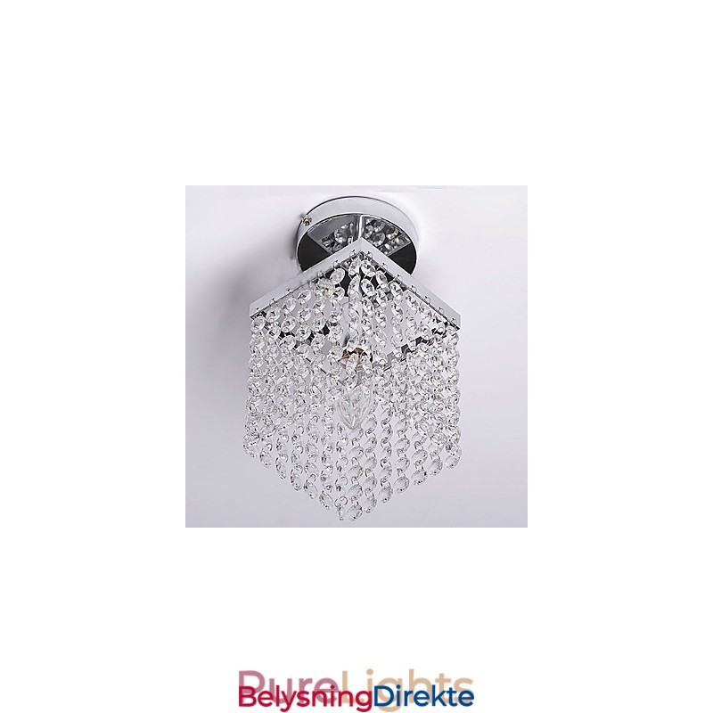 Moderne Samtidskunst Krystall Mini-Stil Maleri Innfelt