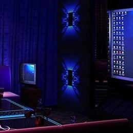 Mini-Stil Omgivende Lys Vegglampe Vegglampe