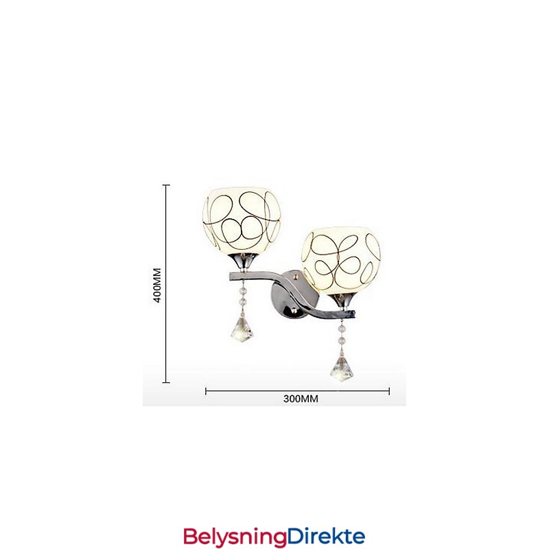 Moderne Samtidsstil Andre Funksjoner Opplyst Vegglampe Vegglampe