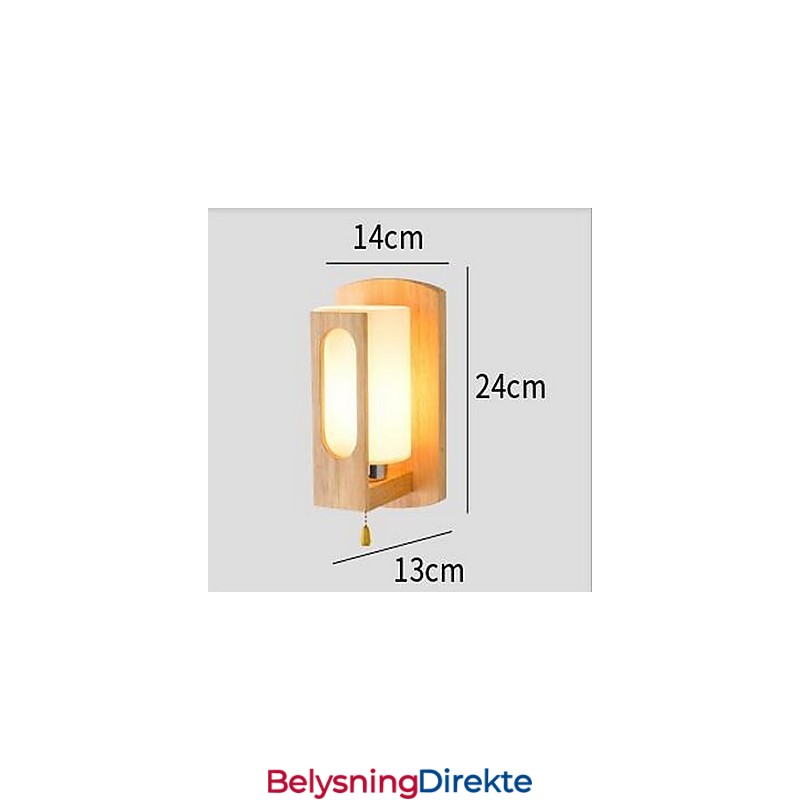 Moderne Samtidsstil Andre Funksjoner Opplyst Vegglampe Vegglampe