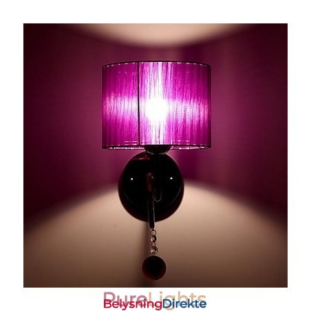 Moderne Samtids Galvanisert Opplyst Vegglampe Vegglampe