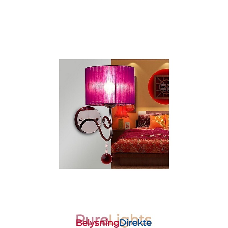 Moderne Samtids Galvanisert Opplyst Vegglampe Vegglampe