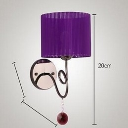 Moderne Samtids Galvanisert Opplyst Vegglampe Vegglampe