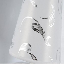 Moderne Samtids Galvanisert Opplyst Vegglampe Vegglampe