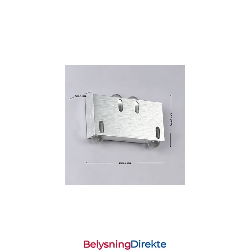 Moderne Samtidsmaleri For Omgivelseslys Vegglampe Med Vegglampe