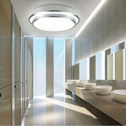 Innfelt Lys Rund Enkel Moderne Diameter 29 Cm