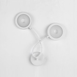 Moderne Samtidsmaleri For Omgivelseslys Vegglampe Med Vegglampe