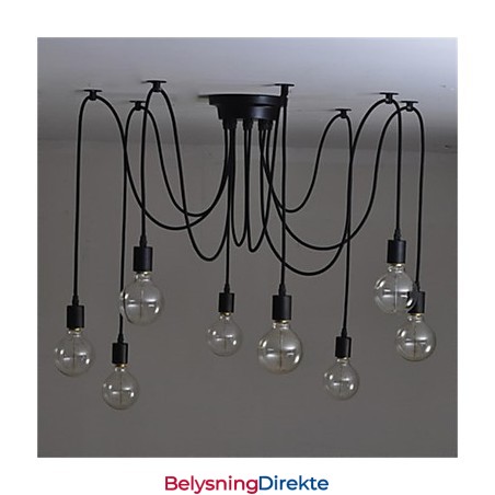 Amerikansk Landlig Retro 8-Hodet Skjønnhetsblomst Anheng