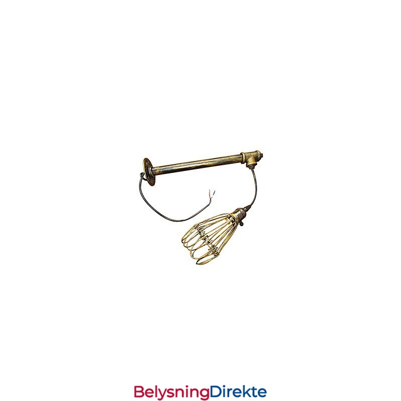 Loft Vintage Vegglamper Med Bryter Industriell Edison Fashion Simplicity Vegglampe I Metallsokkel