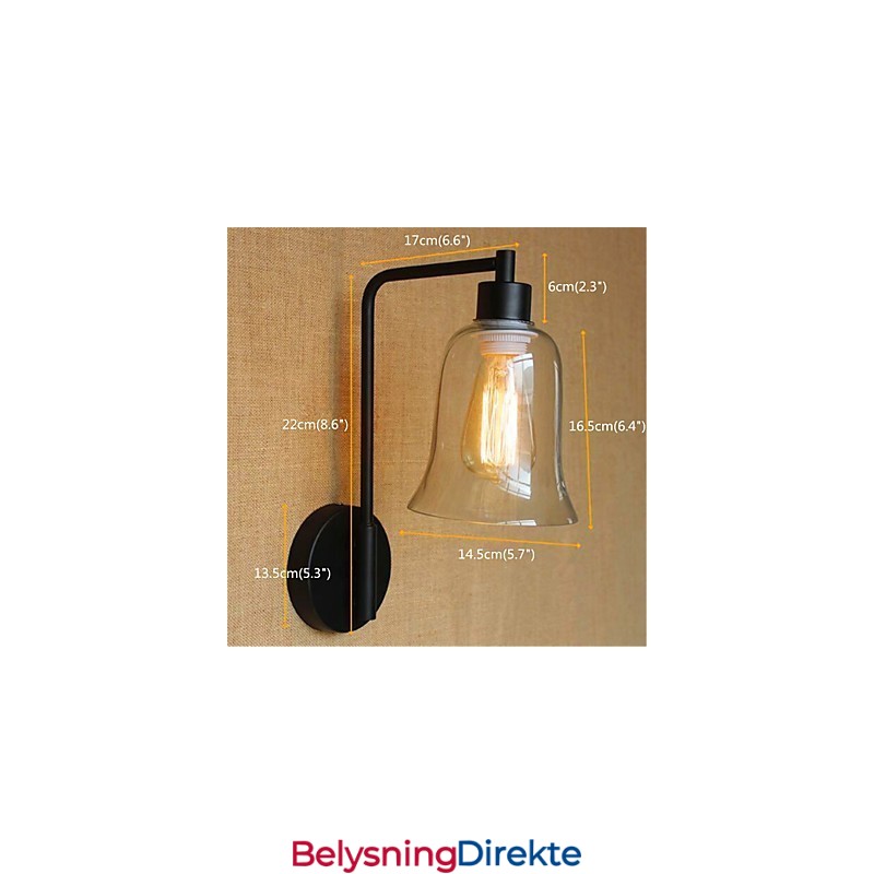 Rustic Lodge Country Black Oxide Finish-Funksjon For Omgivelseslys I Svingarm