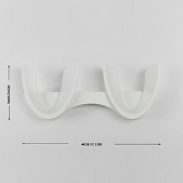 Moderne Samtidsmaleri For Omgivelseslys Vegglampe Med Vegglampe