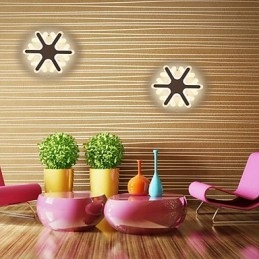 Moderne Vegglamper Stil Enkelhet Akryl Stue Gang Soverom Hotellrom Nattbordslampe