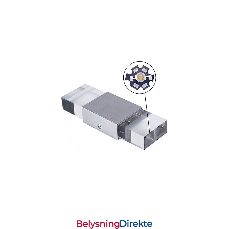 6 Lysrørsokkel Moderne Samtidskunst Skinnende Funksjon For Omgivelseslys Vegglampe Vegglampe