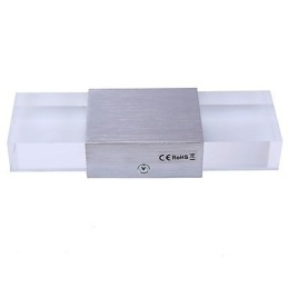 6 Lysrørsokkel Moderne Samtidskunst Skinnende Funksjon For Omgivelseslys Vegglampe Vegglampe