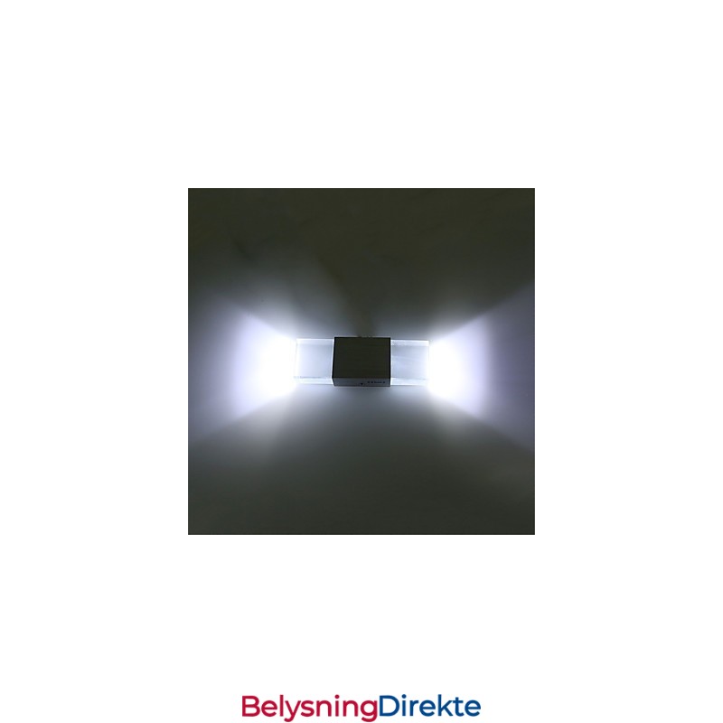 6 Lysrørsokkel Moderne Samtidskunst Skinnende Funksjon For Omgivelseslys Vegglampe Vegglampe