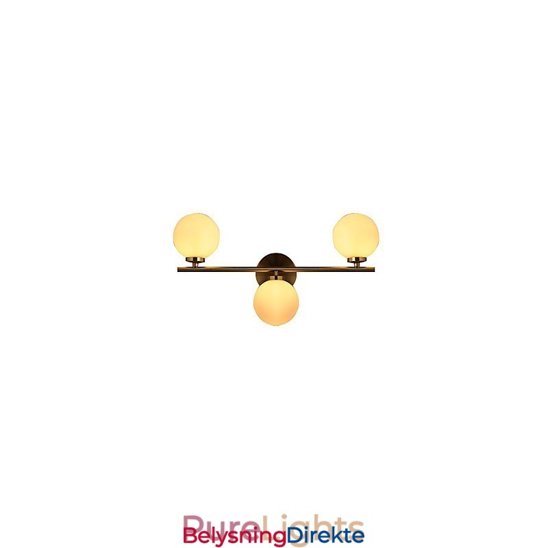 Vegglampe I Glass Moderne Samtidsstil Bronsefunksjon Mini-Stil Uplight Vegglampe Vegglampe