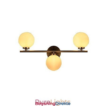 Vegglampe I Glass Moderne Samtidsstil Bronsefunksjon Mini-Stil Uplight Vegglampe Vegglampe