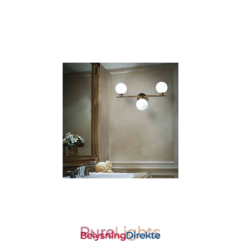 Vegglampe I Glass Moderne Samtidsstil Bronsefunksjon Mini-Stil Uplight Vegglampe Vegglampe