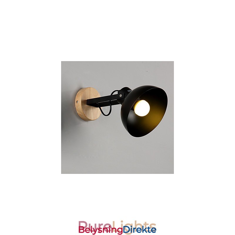 Tradisjonell Klassisk Rustikk Hyttemaling For Omgivelseslys Vegglampe